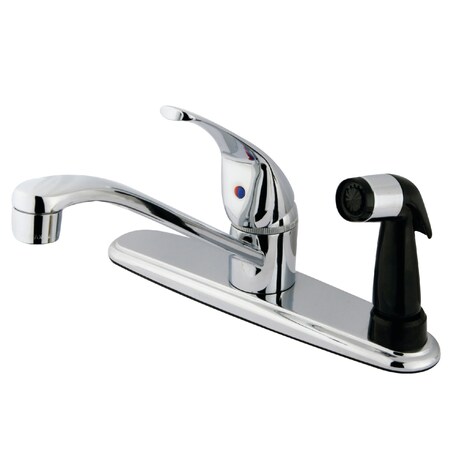 Kingston Brass Chatham Centerset Kitchen Faucet, Chrome KB5730